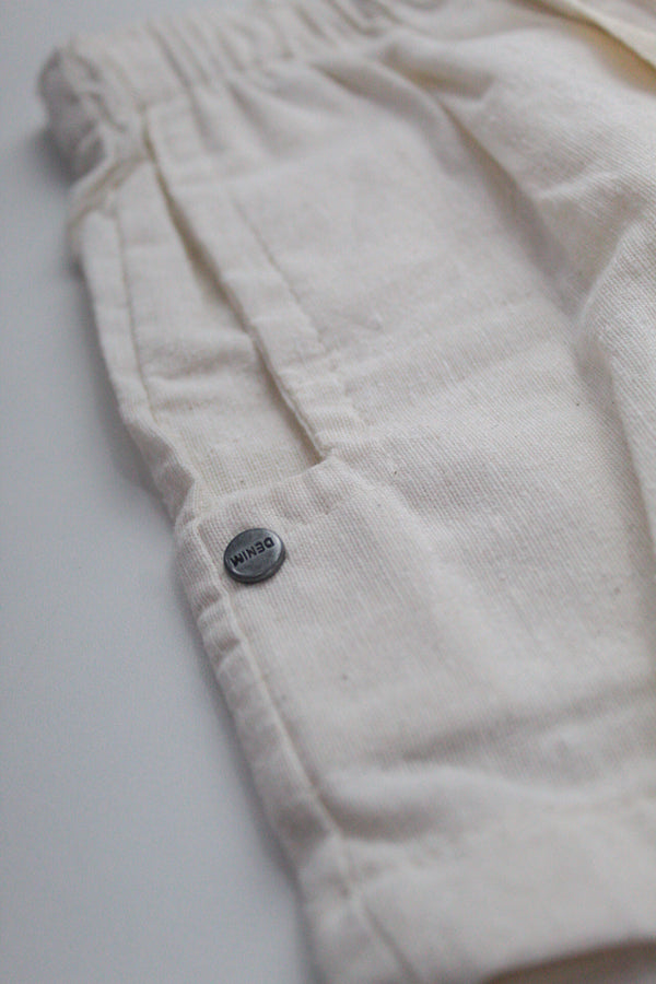 Bermuda em linho menino