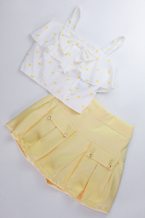 Conjunto Short Saia