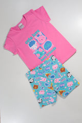 Kit com 3 Conjuntos Infantis Meninas