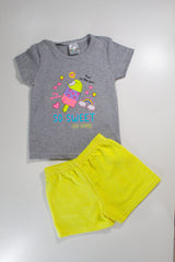 Kit com 3 Conjuntos Infantis Meninas