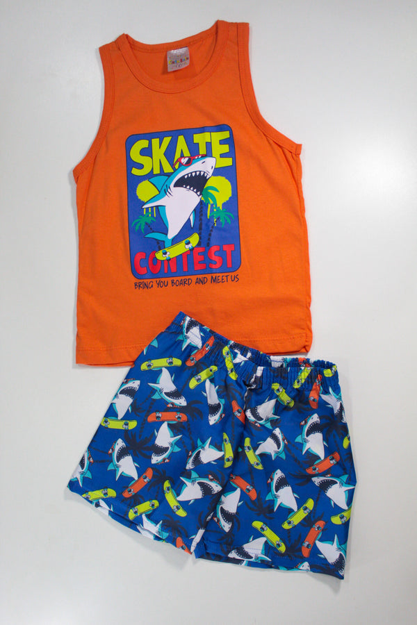 Kit com 3 Conjuntos Infantis Meninos