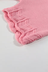 Jardineira em Linho Bordado