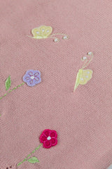 Jardineira em Linho Bordado