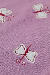 Jardineira em Linho Bordado