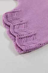 Jardineira em Linho Bordado